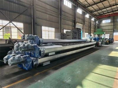 Shaftless Screw Conveyor rau Sludge Conveying